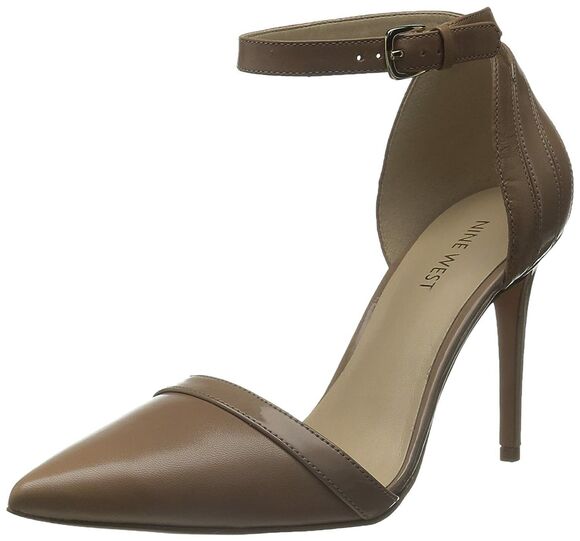 Nine West Shoes - Nine West Women Timeshare Leather Dress Pump Bone / Cream Size 9.5